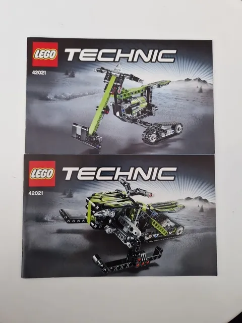 LEGO Instructions 42021 Technic Snowmobile Instruction Only