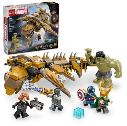 LEGO Marvel Avengers vs The Leviathan 76290 Hulk Action Figure Set Age 7+, NEW