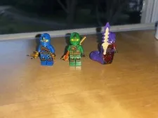 LEGO Ninjago Minifigure Lot Enter The Serpent - Lloyd Jungle Robe njo0129 MINT