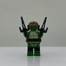 LEGO Raphael Minifig TNT015 Teenage Mutant Ninja Turtles 79102 79105