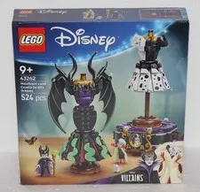 LEGO Disney Villains: Die Clothes By Malefiz And Cruella de Vil (43262) Nip