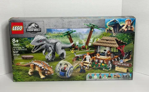 LEGO Jurassic World 75941 Indominus Rex vs. Ankylosaurus New Retired Sealed Box!