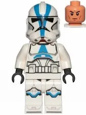 LEGO® Minifigure Star Wars sw1094 Clone Trooper 501st Legion (Phase 2) White Arm