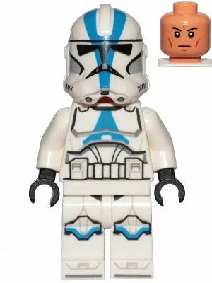 LEGO® Minifigure Star Wars sw1094 Clone Trooper 501st Legion (Phase 2) White Arm