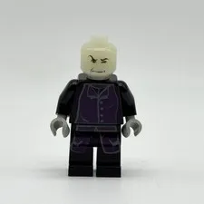 Lego Professor Severus Snape w/ Glow in the Dark Head Minifigure Near Complete