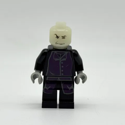 Lego Professor Severus Snape w/ Glow in the Dark Head Minifigure Near Complete