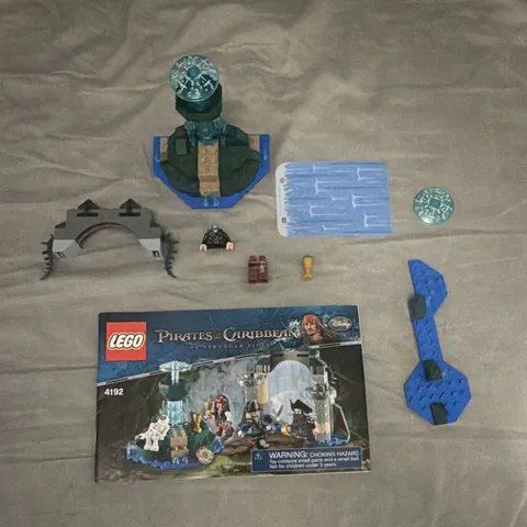 LEGO Pirates of the Caribbean 4192 On Stranger Tides 85%+ Parts Lot + Manual