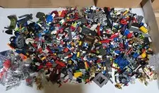 18 lb Mixed LEGO Bulk Lot 90%+ Genuine Vintage, Star Wars, Halo Mega Bloks