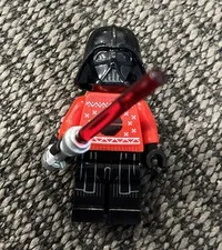 LEGO Star Wars Darth Vader Minifigure with Red Sweater and Lightsaber