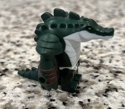 LEGO Leatherhead Minifigure tnt033 Teenage Mutant Ninja Turtles from Set 79121