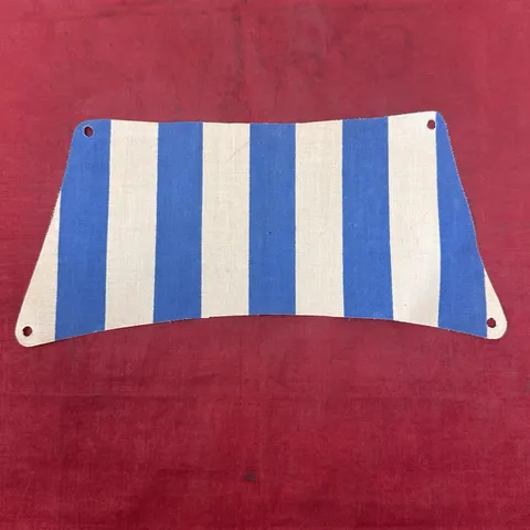 LEGO OEM VTG Cloth Sail Blue White Stripe 6274 Caribbean Clipper #sailbb21 Pirat