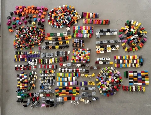 1+ Pound LEGO LOT Parts & Pieces - Many Assorted Small Parts Bundle