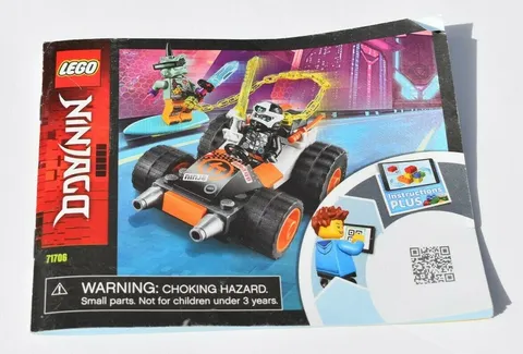 LEGO NINJAGO, 71706, MANUAL, NO BLOCKS OR PEOPLE, BOOK ONLY, B20