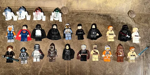 LEGO Star Wars, Superheroes Minifigure Lot of 24 - Read Description!