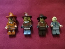 LEGO Batman Minifigures Lot.SCARECROWS FROM SETS 10937,70913,76054,76239.