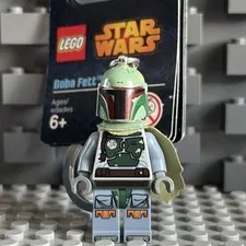 LEGO Star Wars Boba Fett Retired Keychain 2014 (850998) Brand New