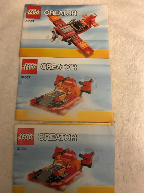 LEGO Creator 31003 Instruction MANUAL ONLY No Bricks