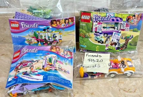 LEGO Friends Lot: 41315, 41316, 41332, 41320 Almost Complete