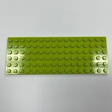 Lego 03027 Baseplate Lime Green Replacement Part Piece