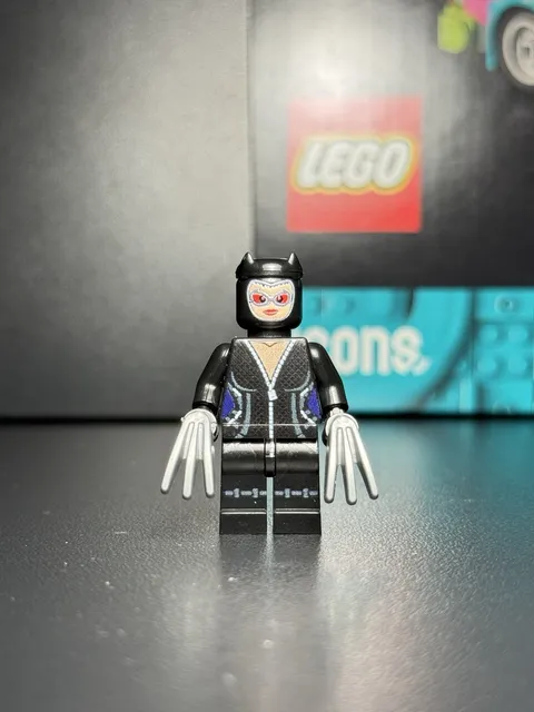 New DC Superhero’s Custom Batman Arkham Catwoman Lego Minifigure
