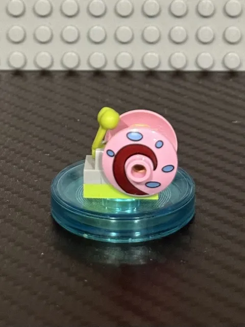M834 Lego SpongeBob SquarePants Snail GARY Pink Shell Minifigure 3818 3834 NEW