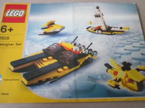 Lego Building Instructions Instruction 4505 Classic Designer Set 