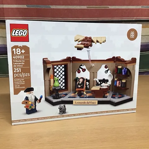 LEGO 40902 Tribute to Leonardo da Vinci - New & Sealed