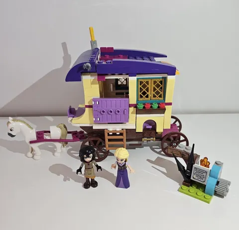 LEGO Disney Princess 41157 Rapunzel's Traveling Caravan incomplete 