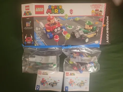Lego Set - Baby Mario VS. Baby Luigi