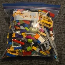Miscellaneous Bag Of Lego Pieces 2lb 8.3oz