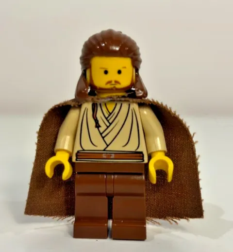 LEGO Star Wars Qui-Gon Jinn sw0027 Jedi Minifigure READ DESCRIPTION