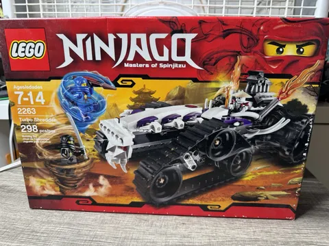 LEGO Ninjago: Turbo Shredder (2263) - New Sealed Jay Cole Golden Weapons Frakjaw