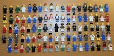 HUGE Vintage LEGO Minifigure Lot 130+ Town Pirates Space Star Wars Parts