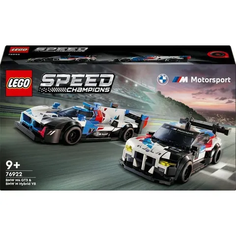 LEGO Speed Champions 76922 BMW M4 GT3 & BMW M Hybrid V8 Race Cars