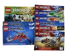 Lego Ninjago Instruction Lego Booklets Preowned Lot Of 9