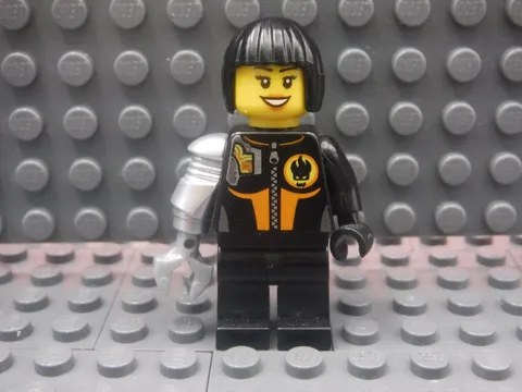 Agents LEGO Minifigure Mini Figure AGT016 Claw-Dette From 8637