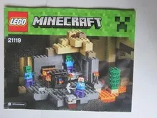 Lego Building Instructions Instruction Minecraft 21119