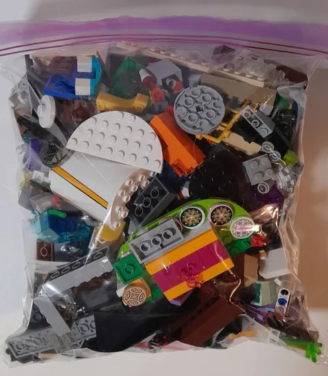 Lego Lot 2.4lbs Pounds Mixed Parts Pieces Good Random Mix