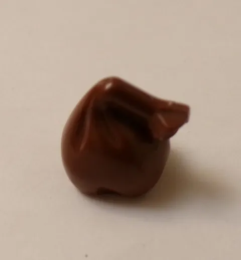Lego x1 Reddish Brown Minifigure Utensil Bag/Sack With Handle, 10169 (028-100)
