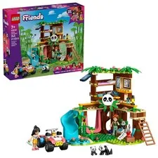 LEGO Friends Panda Sanctuary Animal Care Building Toy - Playset Multicolor
