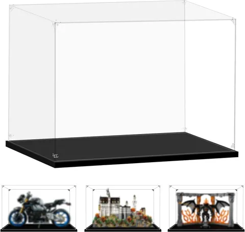 Display Case Lego 21063 Neuschwanstein Castle 77985 Dinosaur Fossils Triceratops