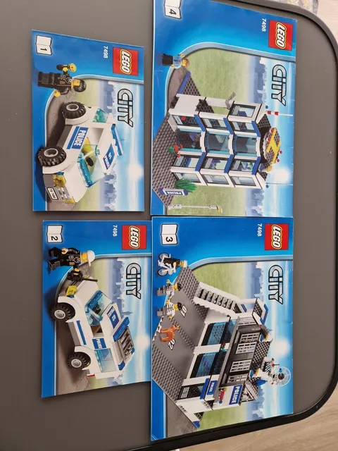 Lego Instructions 7498 City Police Station