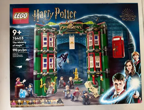 LEGO Harry Potter The Ministry of Magic 76403 Complete Set 990 Pieces - Sealed!