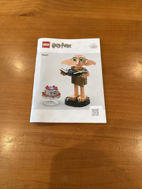 LEGO® Harry Potter™ 76421 Dobby™ the House-Elf Instruction Manual Only!