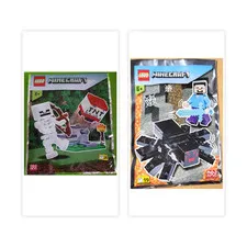 LEGO ® Minecraft foil pack Steve skeleton spider 662102 662207 new original packaging