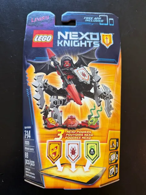 LEGO 70335 Nexo Knights ULTIMATE Lavaria Set New Sealed Box 2016