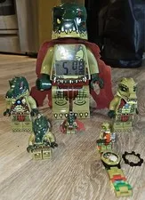 LEGO Legends of Chima Cragger Collectables. Clock, Pens, Watch LED Flashlight.