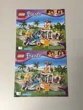 LEGO Friends 41313 Heartlake Summer Pool Instruction Manuals Only