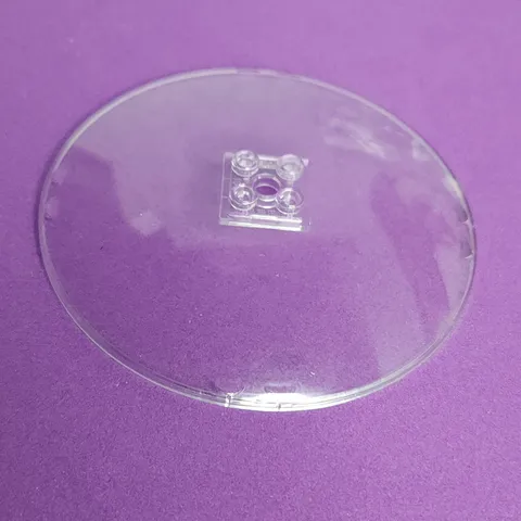 LEGO 50990a Dish 10 x 10 Inverted Radar Hollow Studs Trans Clear x1 Genuine