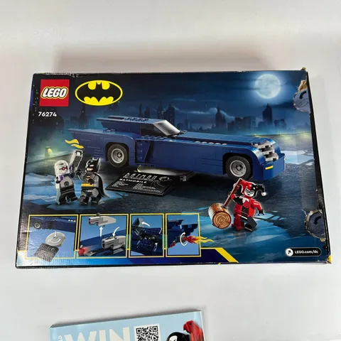LEGO 76274 Batman Animated Series Batmobile BOX & MANUAL ONLY No Bricks/Minifigs